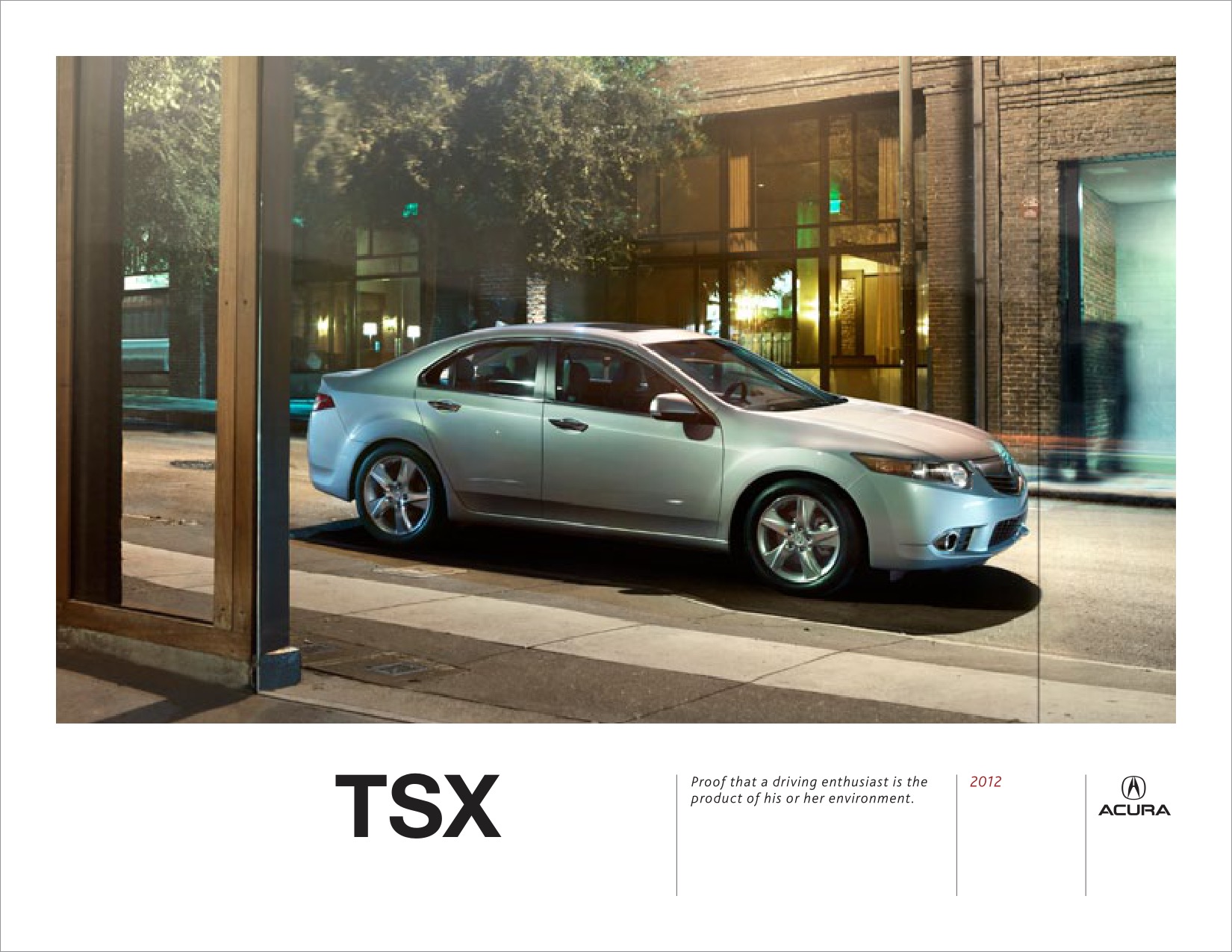 2012 Acura RL TL TSX Brochure Page 65